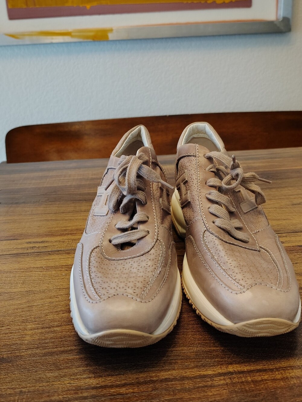 Hogan Interactive sneakers Leather 38.5 8.5 - Picture 2 of 7